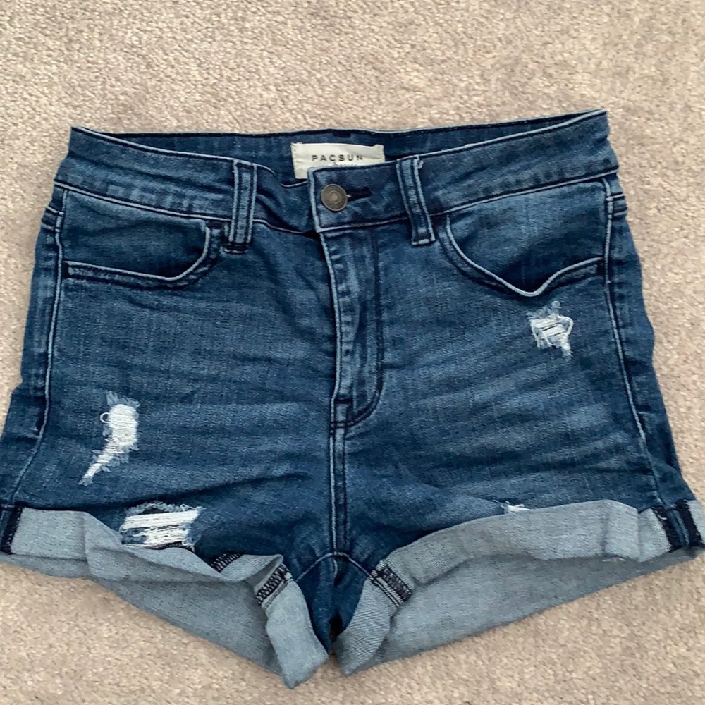 PacSun Dark Denim Shorts